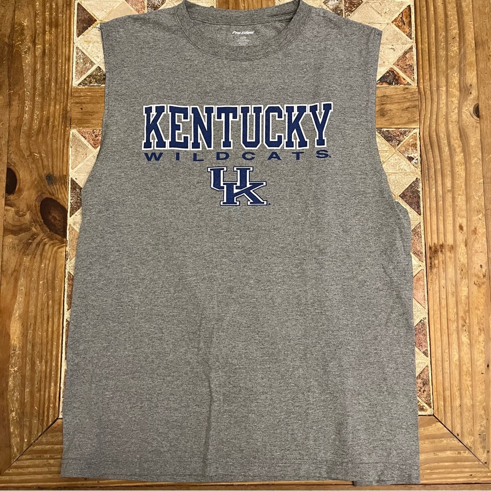 COPY - Kentucky Wildcats Pro Edge Gray Tank Top Size Mens XL